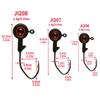 Olecranon Jig Hook Big Eyes New Fishhook Wholesale New Henjia Fishing Gear Set Combination Jig Hook Micro Item Small Hook