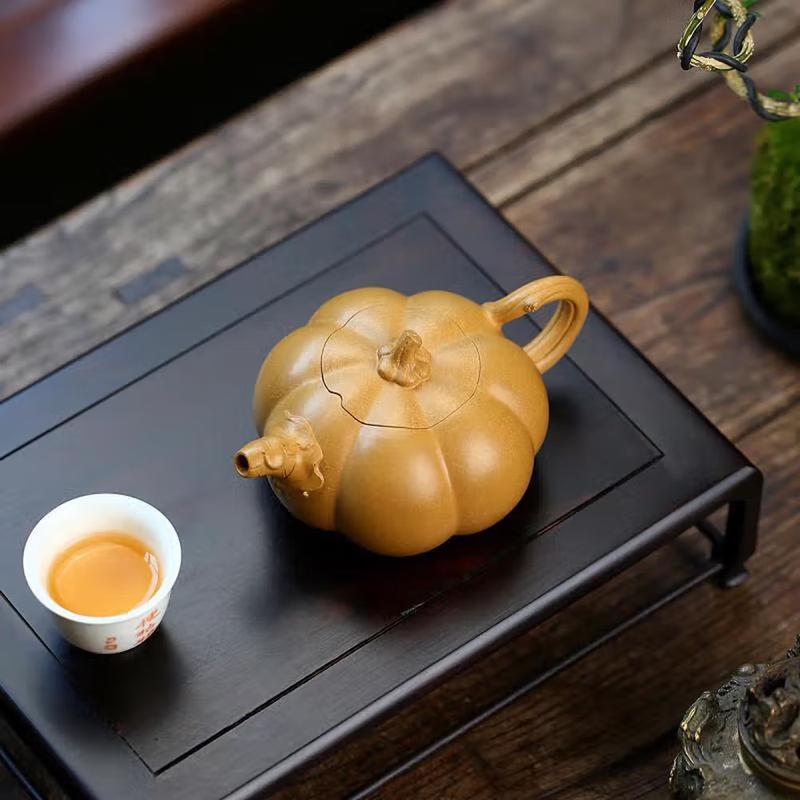 Yixing Zisha Pumpkin Teapot