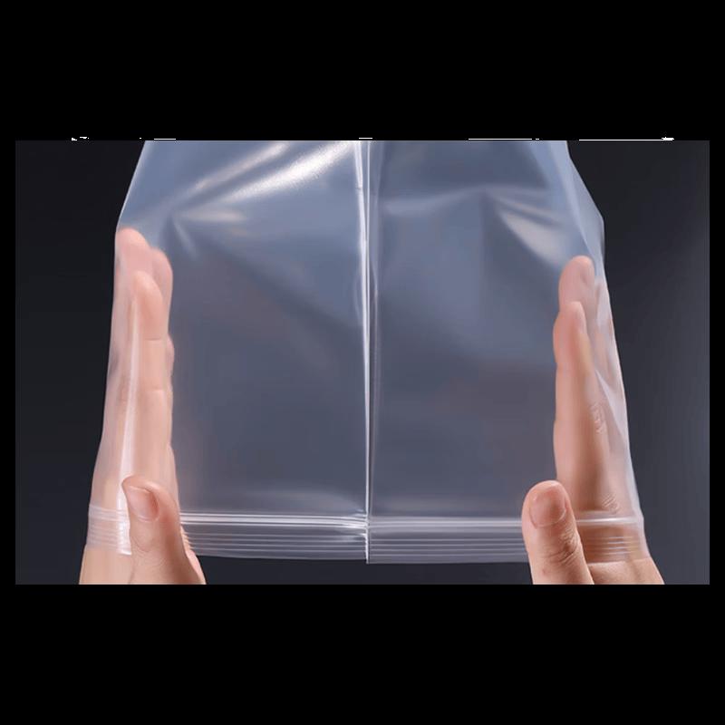 Gulihuang White Transparent Self-Sealing Bag