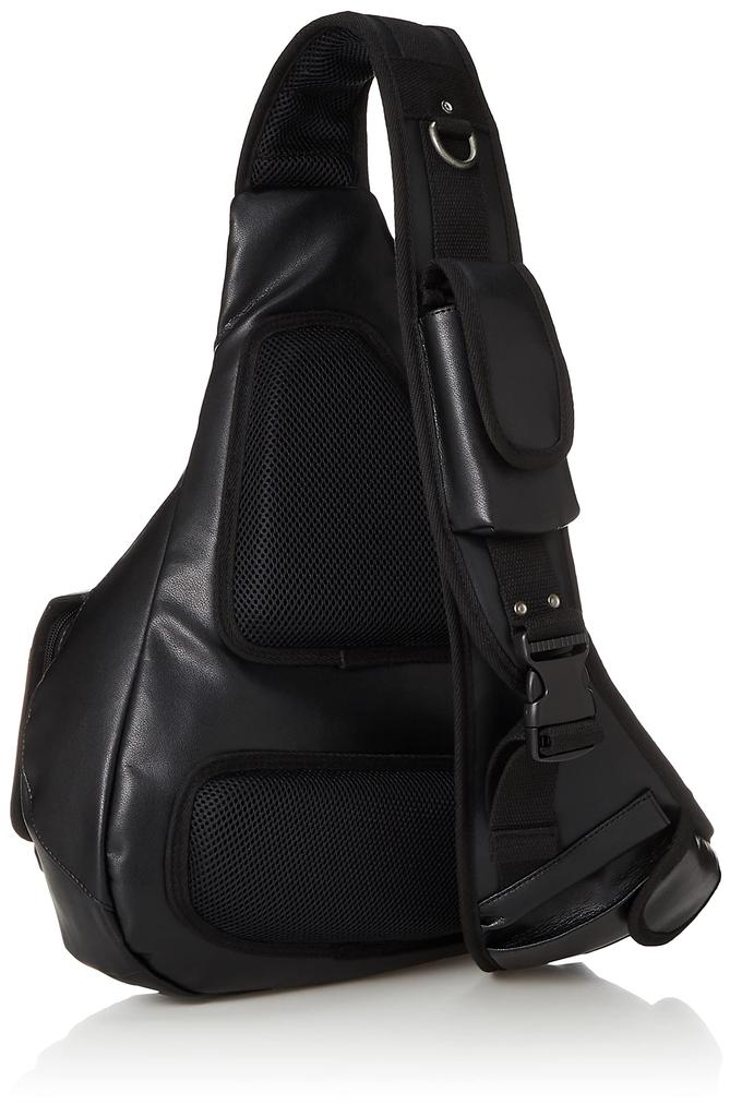 DEVICE gear genuine leather triangle body bag
