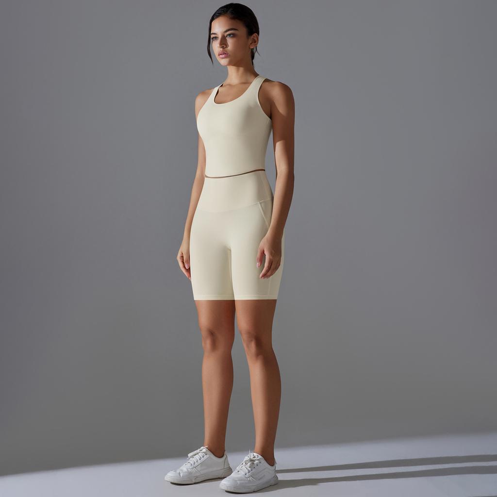 No Trace Back Underwear, High Waist, Hip Lifting, Skin Friendly, No Awkward Lines, Sports Shorts, Running, Fitness, Yoga Set