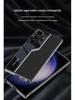 Electroplated Leather Supercar Case for Samsung S23 Ultra - Stylish and Durable Protective Cover