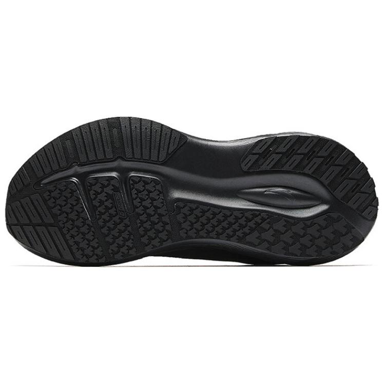 Anta Slip Resistant, Abrasion Resistant, Breathable Low Top Running Shoes Women's Black 122515508-7