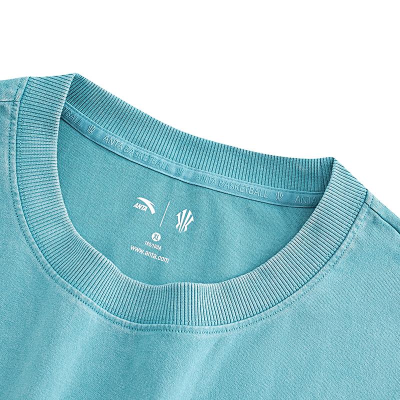 Anta Kyrie Series Casual Sleeveless Knitted Basketball Vest Unisex Tops Sea-Jade-Blue 172631111-2