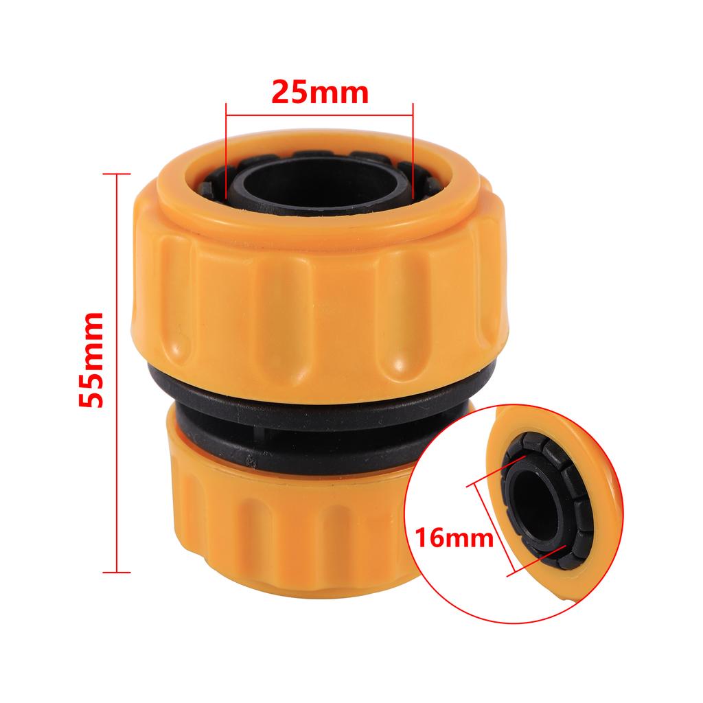 Quick Water Connector 1/2" 5/8" 1" Water Pipe Fast Connecting Joint Hose Tubing Repair Coupler Garden Irrigation Faucet Adapter