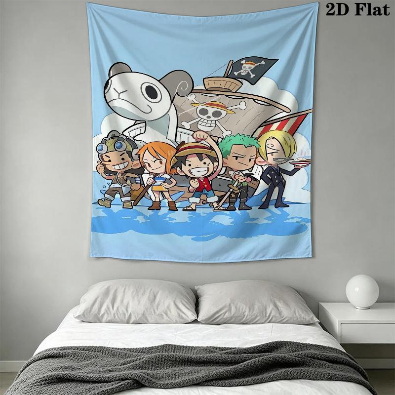 One Piece Wall Tapestry Aesthetic Wall Hanging Printed Fabric Blanket Decorative Tapestries for Bedroom Living Room Home Decor