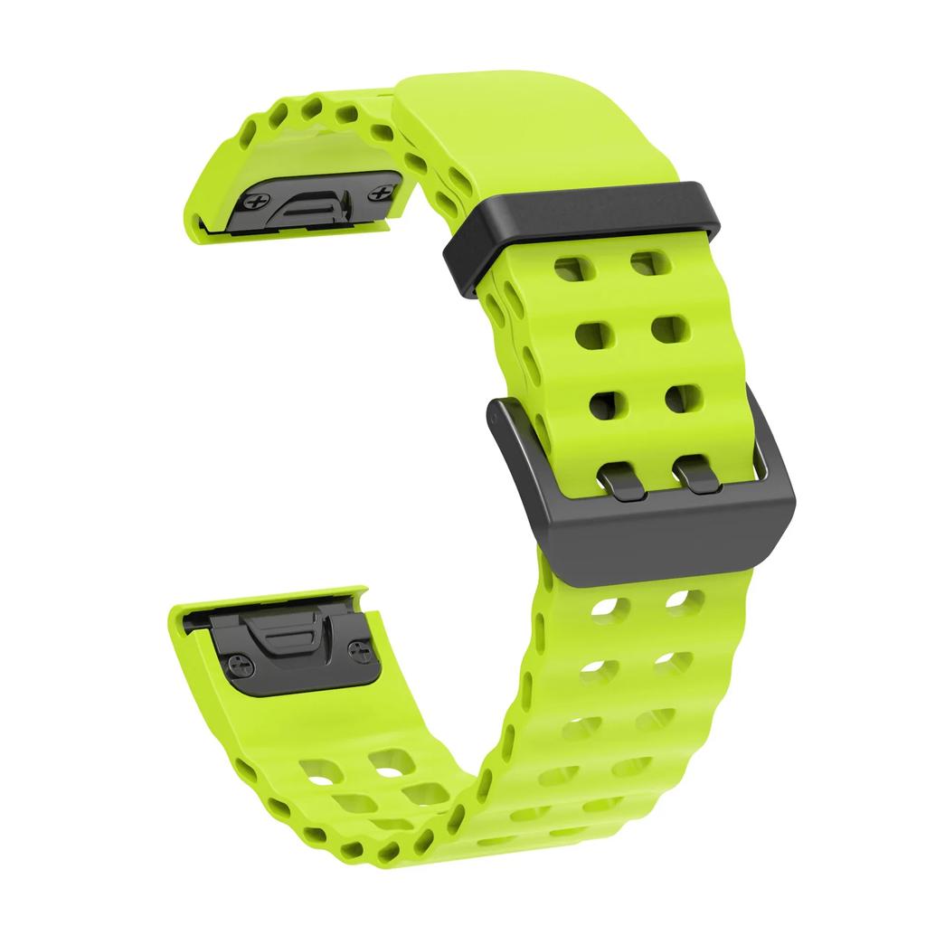 22 26MM Silicone WatchBand For Garmin Fenix 8 51MM 47mm 8E Enduro3 2 7X 7 6X 6 Pro 5X 5 Strap WristStrap Quick Release Bracelet