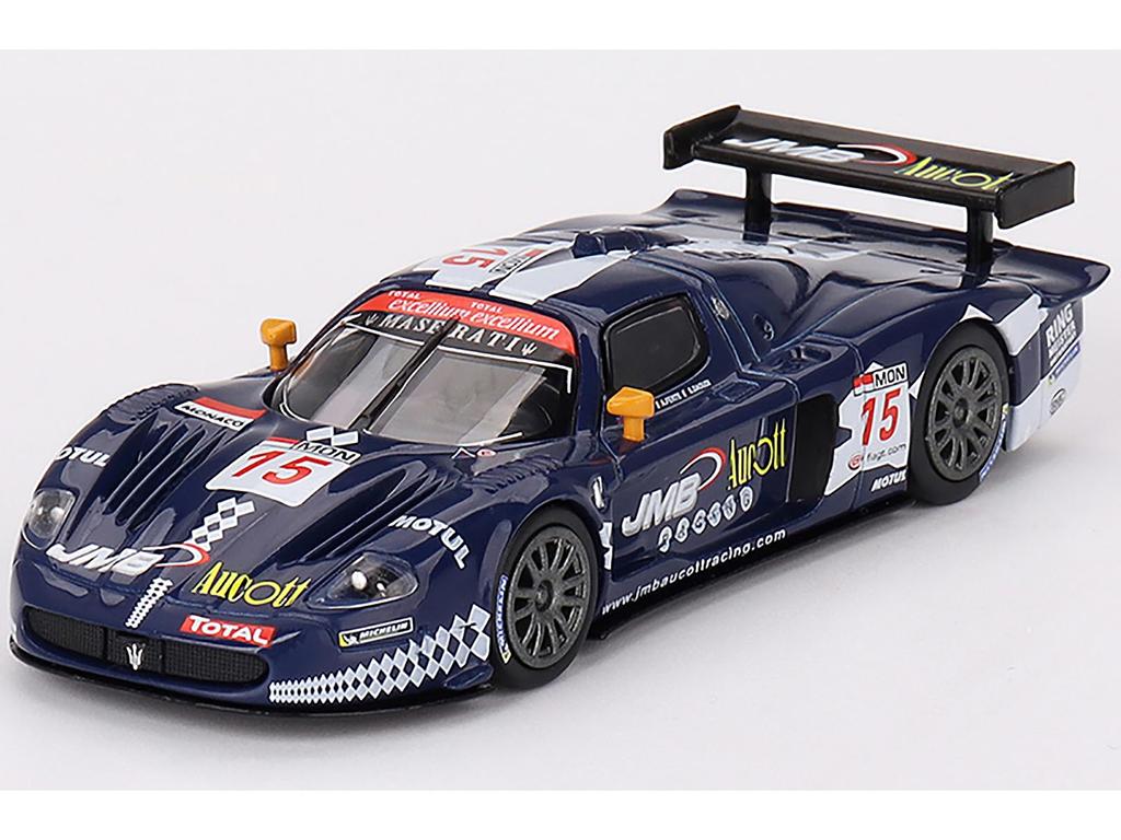 BBR MODELS Maserati MC12 Competition FIA Spa 24 Hours JMB Racing Completed Product 1/64 2008#15