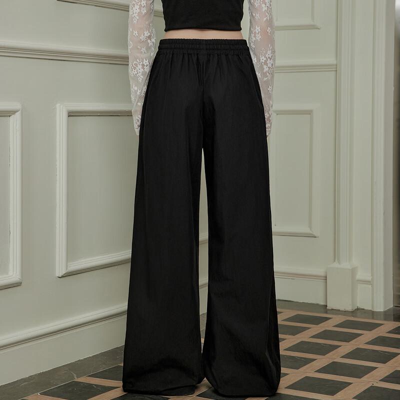 UNIFREE Women's Lightweight Quick-Dry High-Waist Wide-Leg Casual Pants