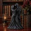 Dark Fantasy Room Decor Gothic Faceless Lovers Figurine, Ghost Couple Sculpture, Mysterious Macabre Home Accents Desktop Ornament for Shelf