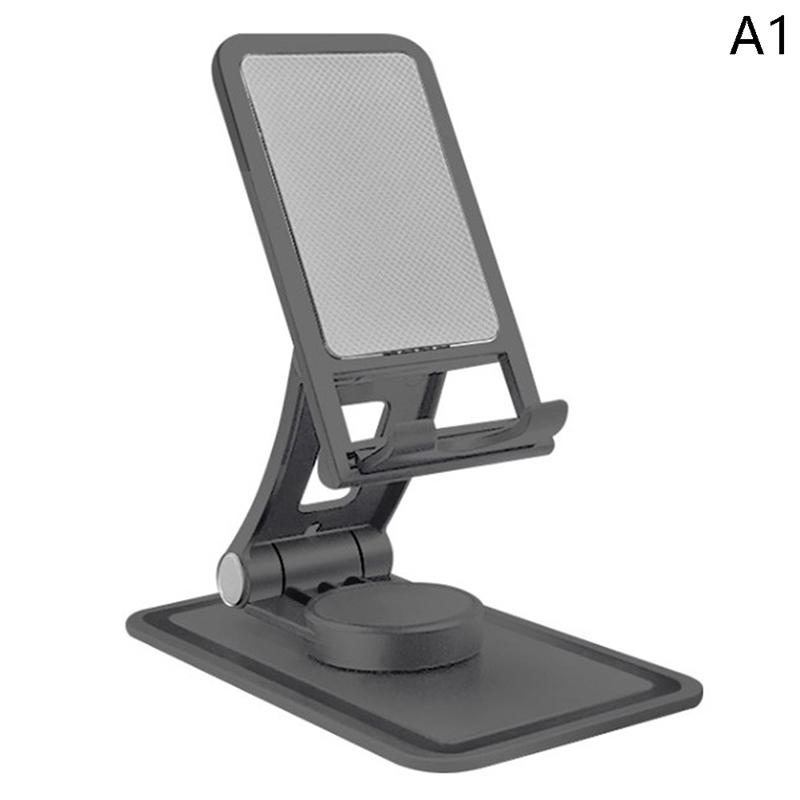 

Универсальная подставка для мобильного телефона, настольный держатель для планшета, складная, вращающаяся на 360 градусов чёрный