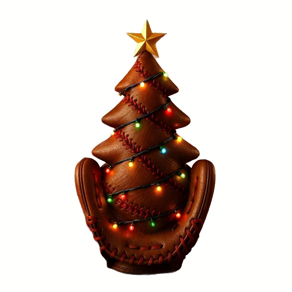Baseball Glove Christmas Tree