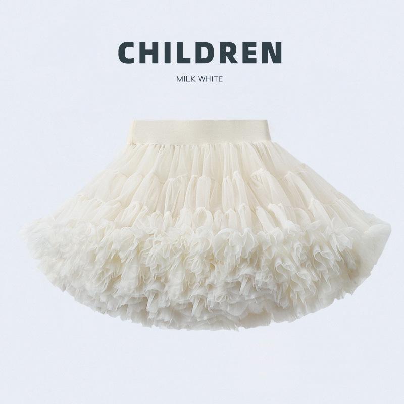 Princess Tutu Skirt for Girls - Fluffy Mesh Christmas Dress