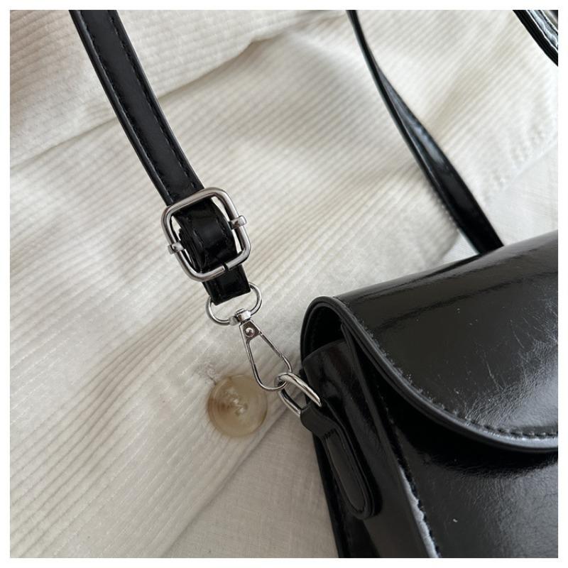Solid Color Small Bag Women's Summer New Simple Small Square Bag High-end Versatile Shoulder Messenger Bag