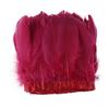 2M/5M/10M White Real Goose Feather Trims Width 15-20cm Goose Feather Ribbon Dyed Clothes Party DIY Craft Dress Sewing Accessory
