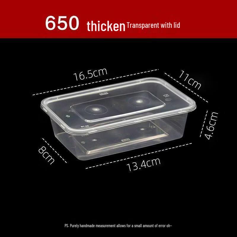 ZISIZ Disposable Picnic Food Container