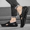 new fashion high quality bean shoes breathable soft sole slippers 48 large size foot set business casual shoes