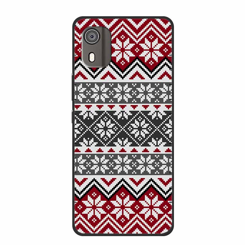 Case For Nokia C02 Luxury Soft Silicone TPU Black Phone Cover for Nokia C02 C 02 NokiaC02 Funda Lovely Shockproof Bumper Coque