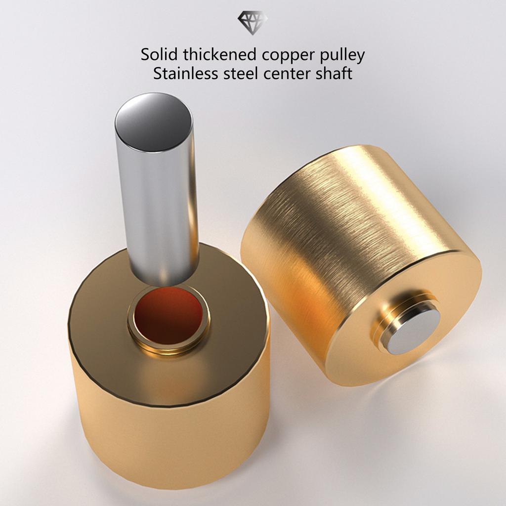 4pcs Heavy Duty Metal Window Roller Wheels Universal Sliding Axles Window Pulley Rollers Upgrades Use for Smooth Operate