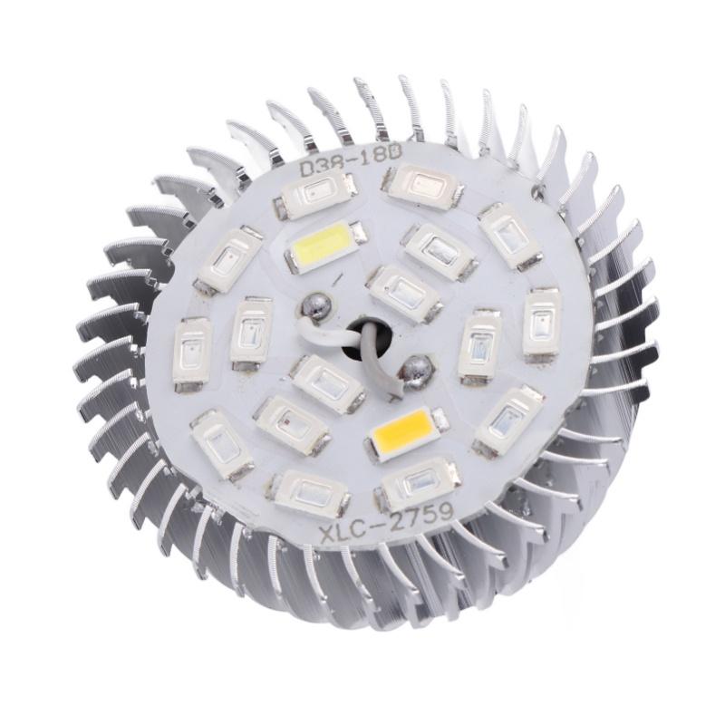 Full Spectrum 85-265V 18W 18 LED Grow Light Flower Plant Hydroponic Growth Bulb