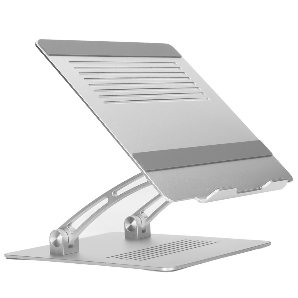 Laptop Stand Adjustable Portable Multifunctional Aluminum Alloy Silver Computer Cooling Bracket for
