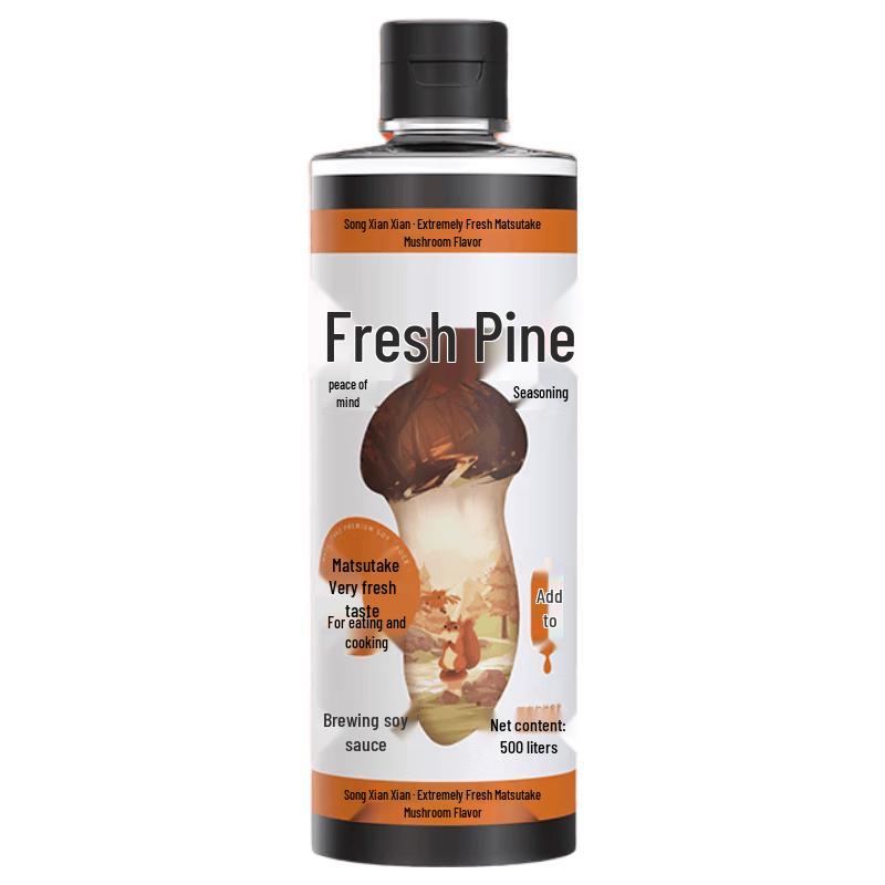 Song Xian Xian 0-Additives Matsutake Mushroom Flavor Soy Sauce