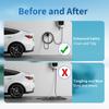 EV Charger Cable Holder For Type 1 / J1772 Electric Car Charging Cable Plug Wallbox Mount Charging Cable Organizer Wall Mount