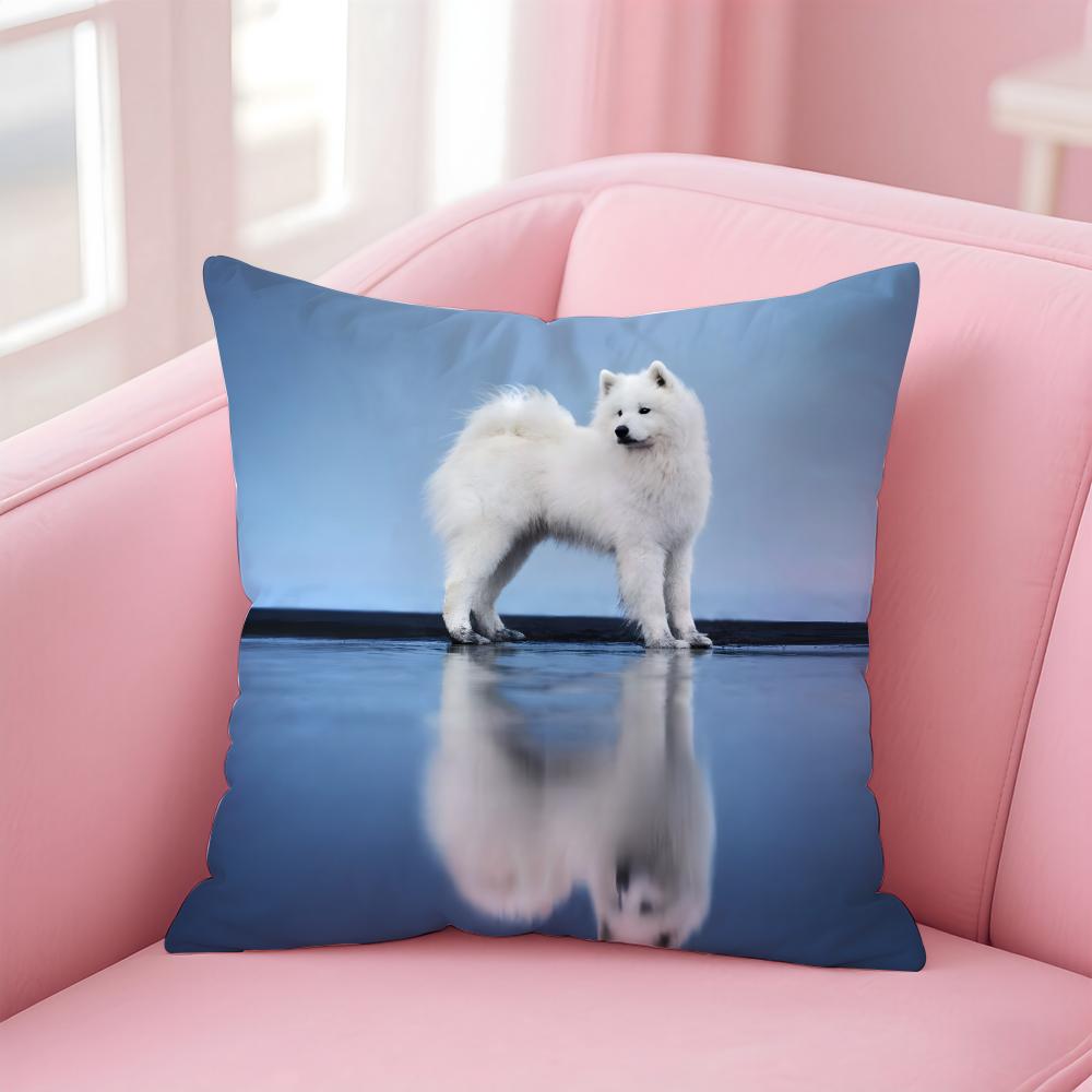 NICE CUTE Labrador Retriever dog Cushion Cover Pillow Case Soft Friendly Fabric  Concealed Zipper