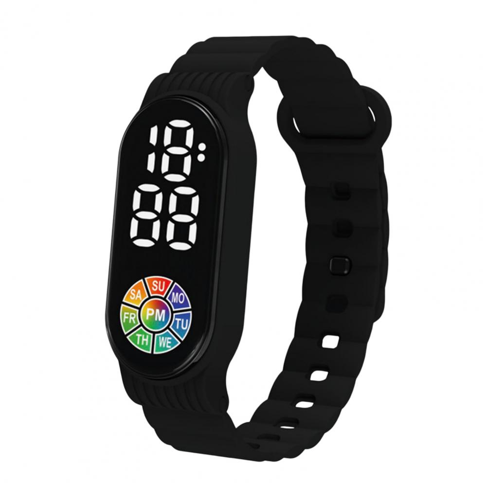 Wrist Watch Touch Control Digital Display Waterproof Multi-function Kids Electronic Watch