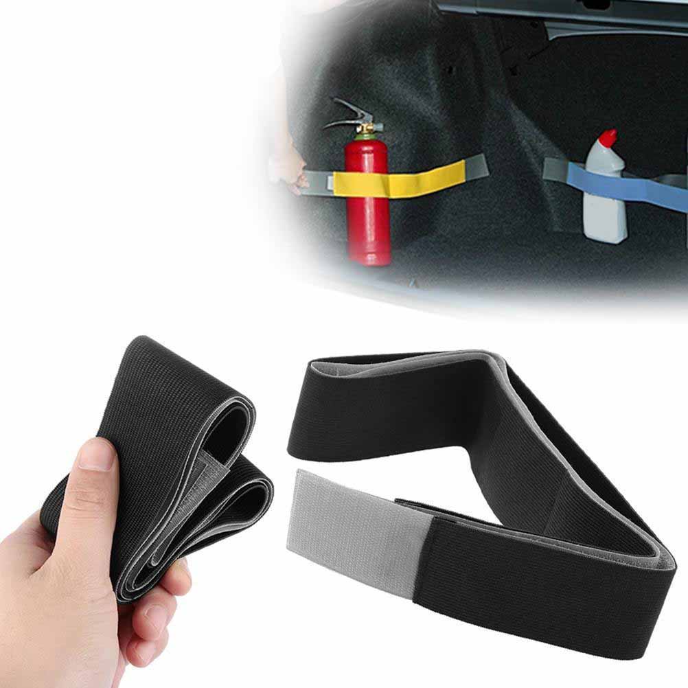 

Ремень-органайзер для хранения в багажнике автомобиля, фиксирующая эластичная лента, наклейка-лента, аксессуары для интерьера чёрный