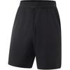 Li Ning Fitness Series Solid Color Simple Versatile Comfortable Sports Shorts Men Shorts Black AKSV121-1