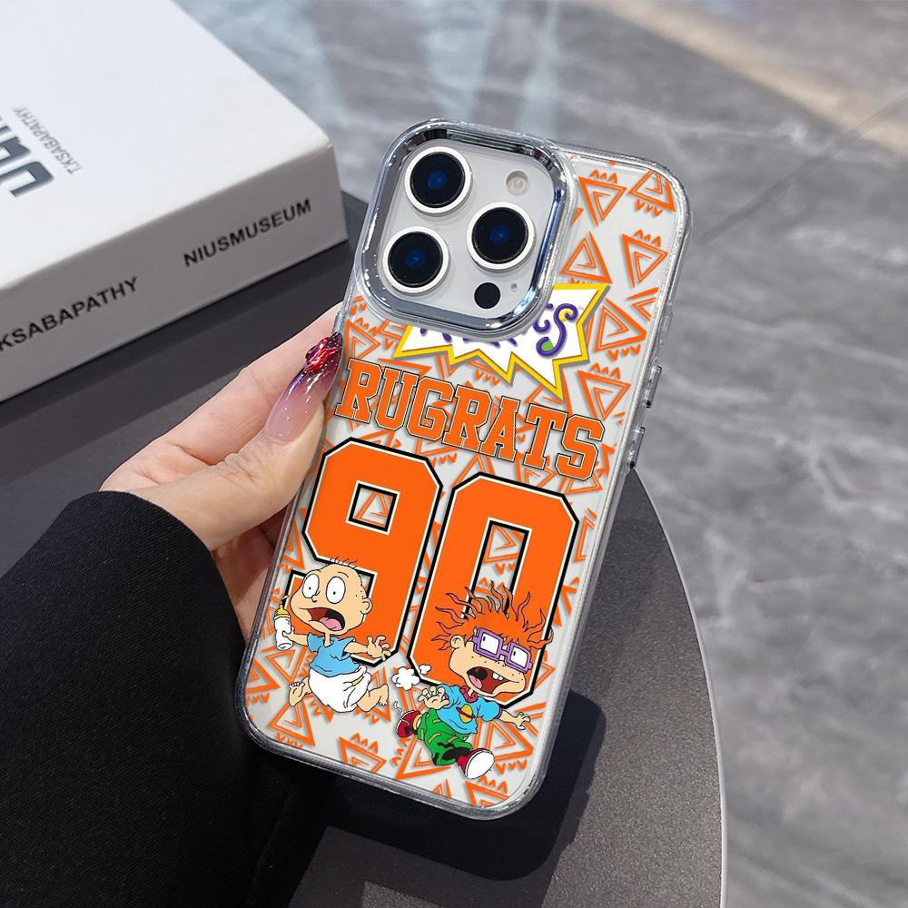 

Cartoon Funny R-rugrats Phone Case For Google Pixel 10 9 8 7 8A 9A XL Pro 4G 5G Transparent Soft Silicone TPU Back Cover Pixel 8 Pro 5G