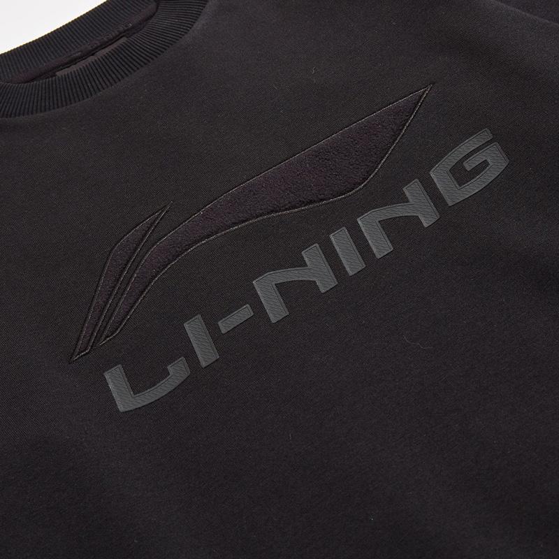 Li Ning Sweatshirt Unisex Black YWDU463-3