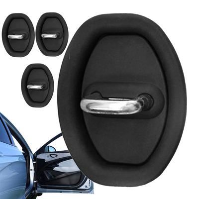 Cache de protection pour serrure de porte de voiture 4 pièces Cache de porte de voiture Protecteur de serrure de porte de voiture Manchon antirouille pour serrure de porte de voiture Accessoires de voiture