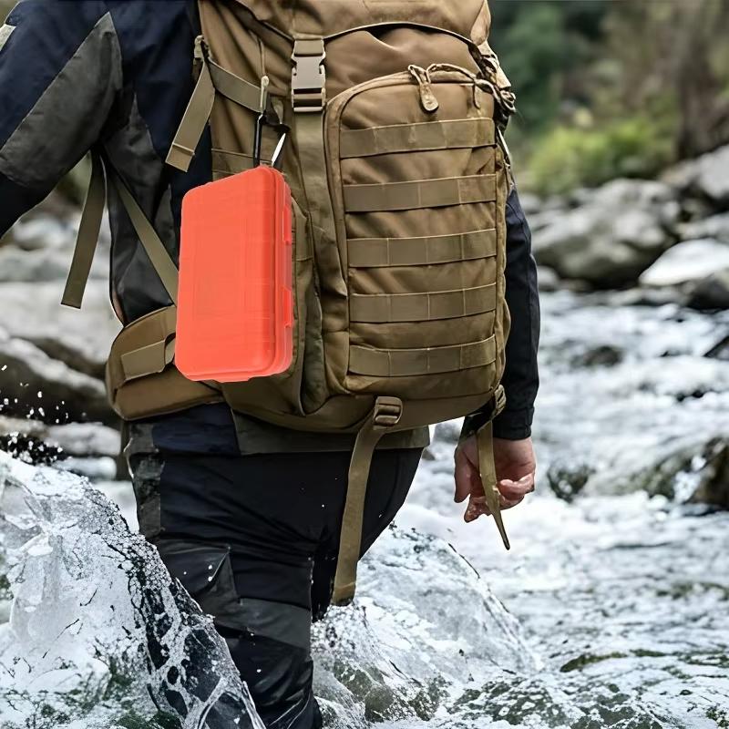 1/2/3Pcs Airtight Plastic Case Waterproof Shockproof Storage Box For Outdoor Camping Survival Gear Hard Shell Travel Container