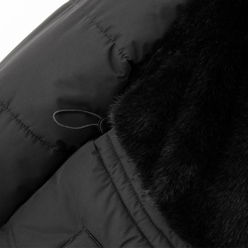 Sleeves Detachable Fashion Woman Parkas Winter Coats Hooded Thick Warm Women's Jackets