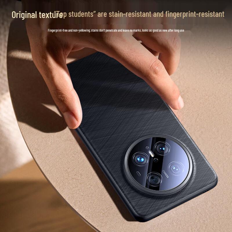 Mofei Huawei Mate Series Leather Phone Case with Full Camera Protection