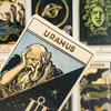 Vintage Zodiac Orakel Ein Kartendeck mit 48 Karten Klassisches Divinations-Meditations-Kartenspiel, Party-Spielkartenspiel Halloween- und Weihnachtsspiel
