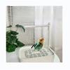 Bird Daily Use Bathtub for Health Bird Shower Basin for Tabletop Parrots Bathing Parrot Bath Automatically Circulates Bird Bath