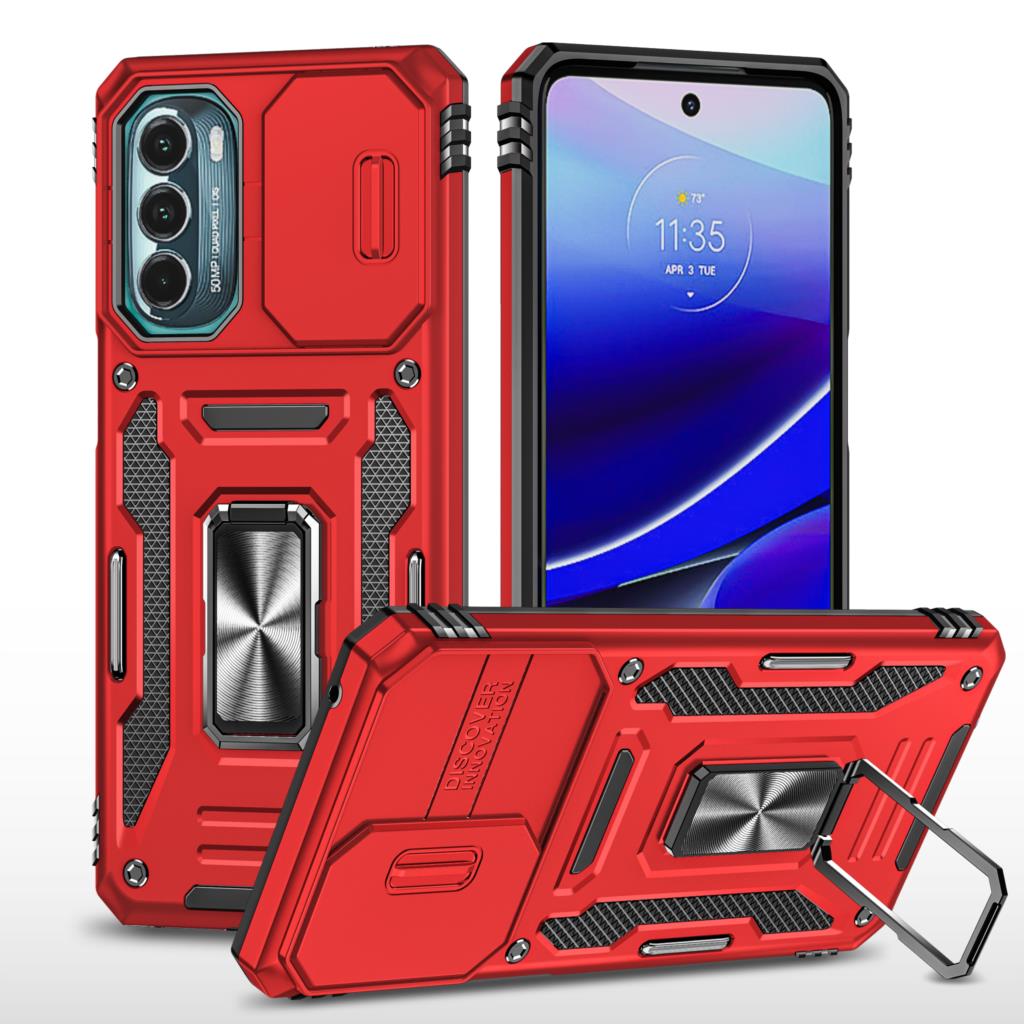 

Чохол-накладка на камеру для Motorola MOTO G Pure POWER G STYLUS 2022 4G 5G G22 EDGE 30 PRO EDGE+ G32 E22 Протиударний чохол-підставка For E22