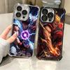 S-Street F-Fighters Soft Phone Case For iPhone 15 16 17 Air 14 Pro Max 16E Plus 13 12 Mini Plating Anti-Fall Fundas