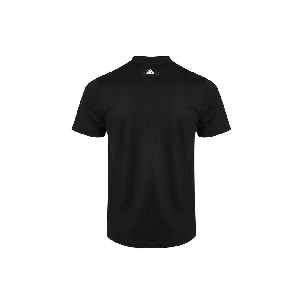 Adidas Graphic Tee Men Tops Black GM6366