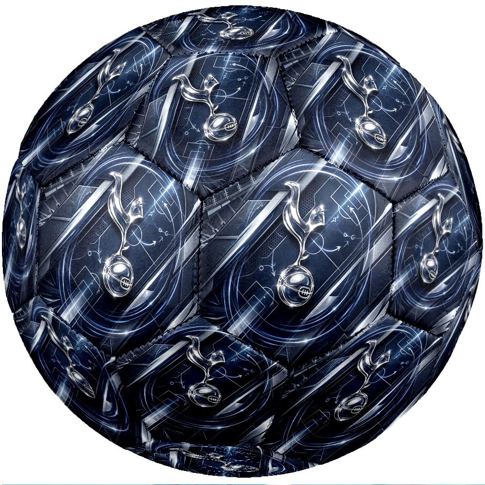 Tottenham Hotspur Theme Soccer Ball Size 5 Soccer Ball Soft Touch Professional Training Football for Outdoor Sports