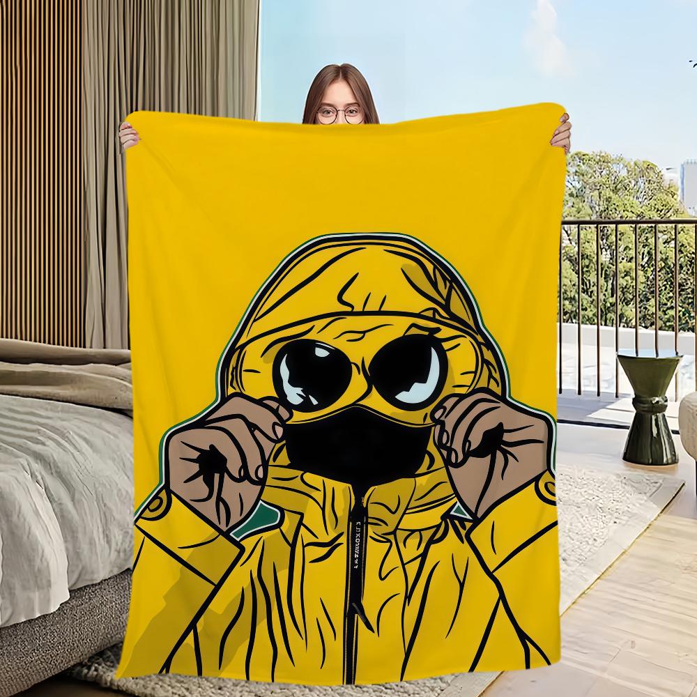 Fashion C-C-P C-Company-ES Blanket Flannel warm comfort soft plush blanket For Picnic Beds Sofas Homes And Bedrooms 30x40in