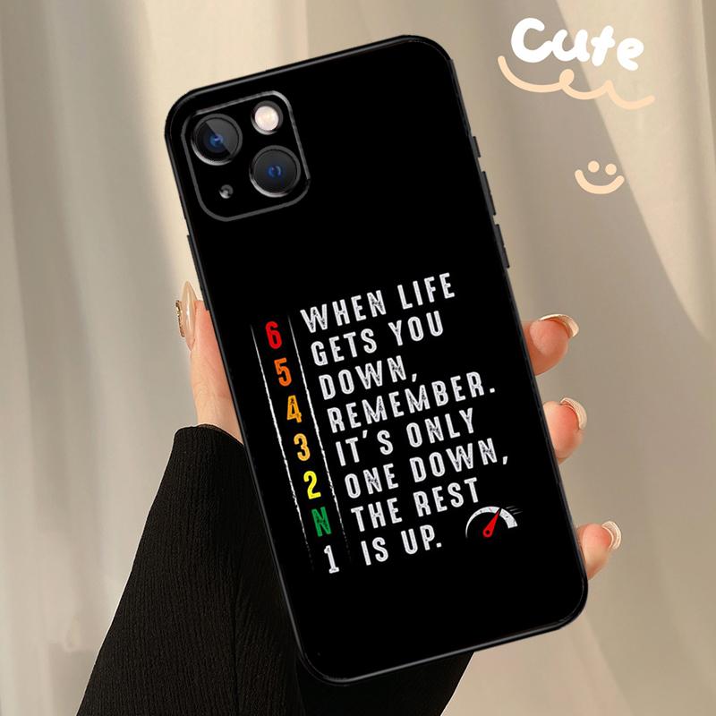 1N23456 Motorcycle Phone Case For iPhone 16 15 14 Pro Max 11 12 13 Pro Max Mini XR 16e 15 16 Plus Soft Cover