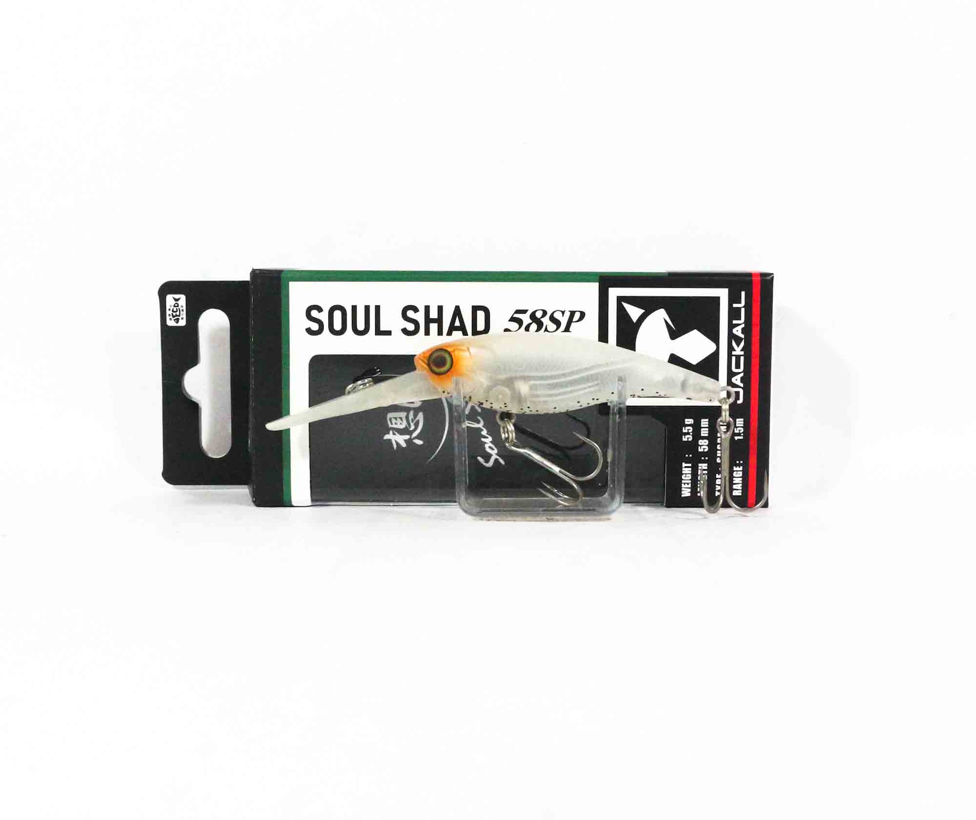 

Jackall Soul Shad 58 SP Подвеска Гольян Приманка Секрет Ширауо (2575)