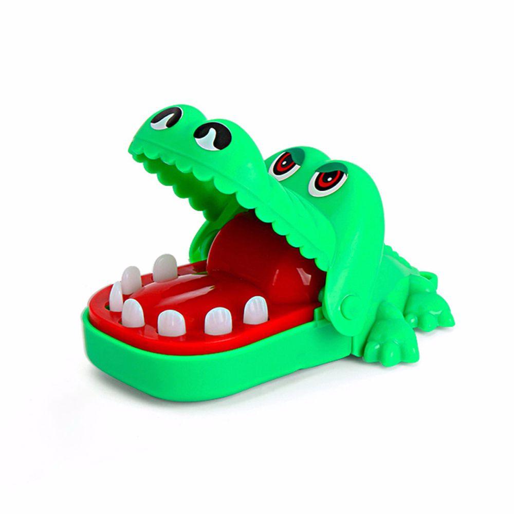 Mini Novelty Toys With Keychain Dentist Gags Toy Bite Finger Game Crocodile Toys Crocodile Mouth