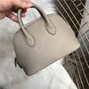 Borsa a tracolla singola in pelle bovina di prima qualità con motivo a litchi, mini borsa piccola portatile da donna
