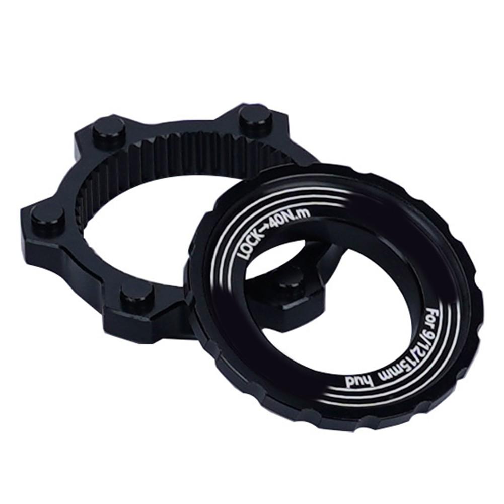 Bike Hub Adapter from Six Bolt to Center Lock for Enhanced Performance чёрный