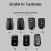 FAW Toyota Key Case for Highlander, RAV4, Corolla, C-HR, IZOA & Crown - Car Key Cover & Shell